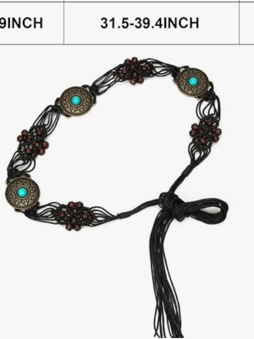 Women's Tassel Knotted Bohemian Style Belt